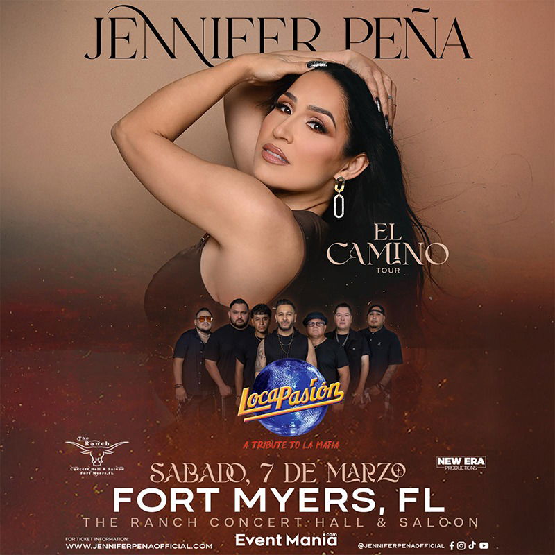 Event Jennifer Peña - Fort Myers, FL Poster